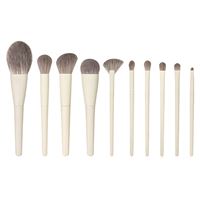 Technique PRO Milky Makeupbørste Sæt - 10 Makeupbørster