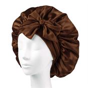 SOHO Makena Satin Bonnet - Brun