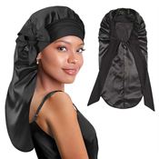 SOHO Kayin Satin Bonnet - Sort