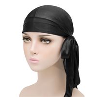 SOHO Silky Satin Durag - Sort