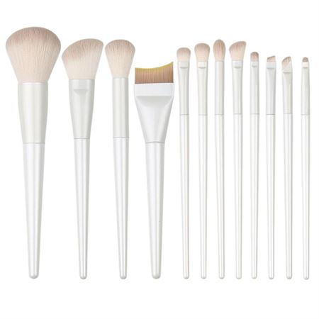Technique PRO Blanca Makeupbørste Sæt - 12 makeupbørster