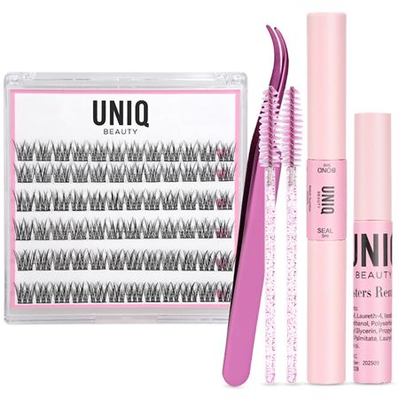 UNIQ Lash Extension Starter Kit | False Eyelash Cluster DIY Sæt