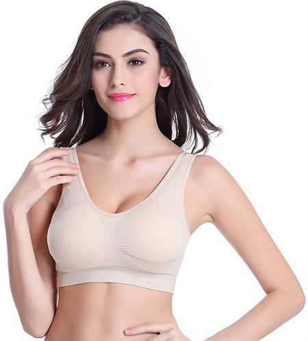 Ahh bra - Comfort BH uden bøjle Beige -Slim and lift 