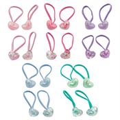 SOHO Akio Hårelastikker, 20 stk - Hjerter