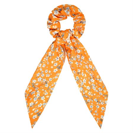 SOHO Scrunchie med tørklæde - Orange