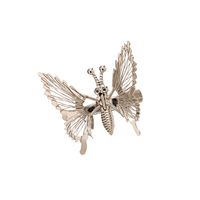 Chris Rubin Butterfly Hårclip - Sølv