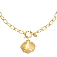 SOHO Clam Halskæde - Guld (U)