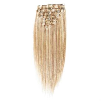 Clip on 65 cm mix lysblond 27/613#