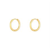 SOHO Creoler / Hoop Øreringe 1,6 cm - Guld (U)