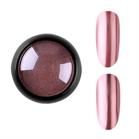 Chrome Powder - Rosa - Smukke Chrome Negle
