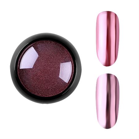Chrome Powder - Pink - Smukke Chrome Negle