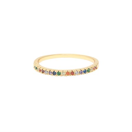 SOHO Joy Fingerring 17mm - Rainbow (U)