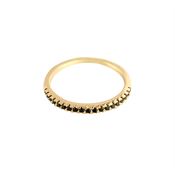SOHO Joy Fingerring 16mm - Sort (U)