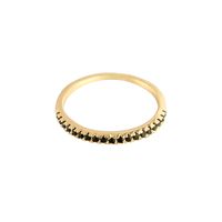 SOHO Joy Fingerring 16mm - Sort (U)