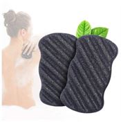 Konjac Dry Sponge Wave Bamboo Charcoal (til Kroppen) - 1 stk.