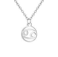 Stjernetegn halskæde: Krebsen - Zodiac, Sølv (U)