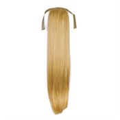 Pony tail fiber extensions straight 27# mellemblond