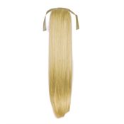 Pony tail Fiber extensions Straight blond 613# 