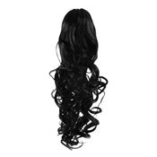 Pony tail Fiber extensions Curly sort 1# 