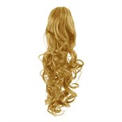 Pony tail Fiber extensions Curly Mellemblond 27# 