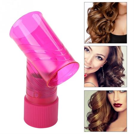 Magic Wind Curler Diffuser - mundstykke til hårtørrer, pink