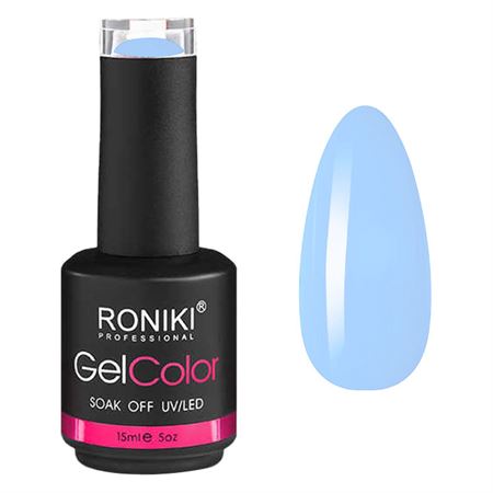 RONIKI Gel Neglelak Pale Cerulean (04)