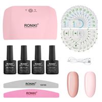 RONIKI Gel Starterkit med 18W UV Lampe