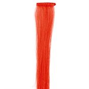 Rød, 50 cm - Crazy Color Clip On
