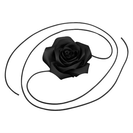 Chris Rubin Rosalia Choker Halskæde - Sort