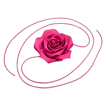 Chris Rubin Rosalia Choker Halskæde - Magenta Pink (U)