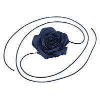 Chris Rubin Rosalia Choker Halskæde - Navy (U)