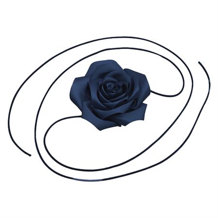 Chris Rubin Rosalia Choker Halskæde - Navy