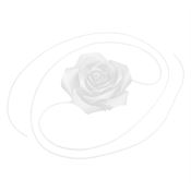 Chris Rubin Rosalia Choker Halskæde - Hvid (U)