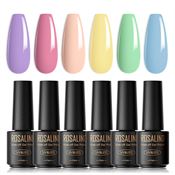 ROSALIND Mini Gel Polishes / Neglelak - Pastel Collection (RATC6-008)