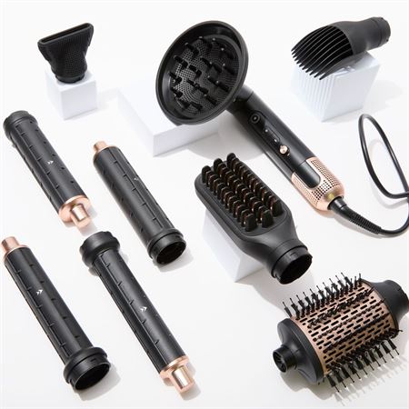 UNIQ 8-i-1 Multi Hair Styler Pro - med udskiftelige styling-hoveder