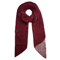 SOHO Two-Toned Halstørklæde 190 x 55 cm - Rød/Lyserød