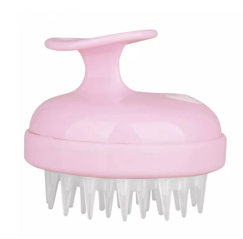Shampoo hårbørste / Hovedbundsbørste - Massage Brush - massage stimulering af hovedbunden - Pink