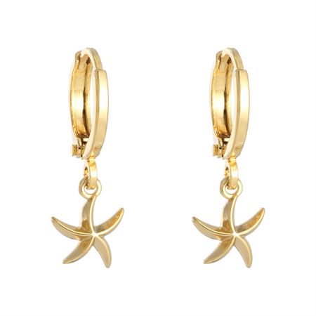 SOHO Starfish Øreringe - Guld