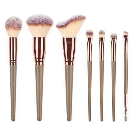 Technique PRO Chamois Makeupbørste Sæt - 7 makeupbørster
