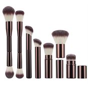 Technique PRO Dark Mocha Makeupbørste Sæt - 9 makeupbørster