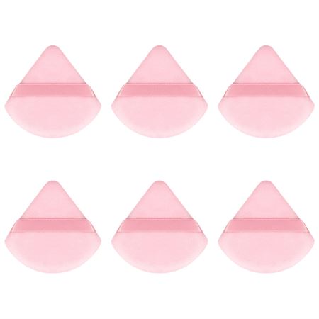 Technique PRO Powder Puff Pensel - Pink Triangel - 6 stk