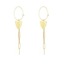 SOHO Tiger Chain Øreringe - Guld (U)