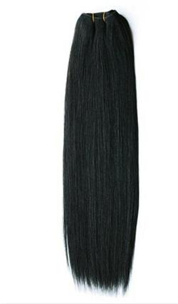 hair extensions color 1B jet black