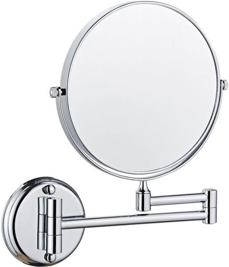 UNIQ badeværelses spejl m/ 10x forst. og arm