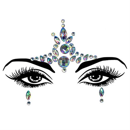 Face Jewels - Ansigts diamanter med rhinsten (YT-103)