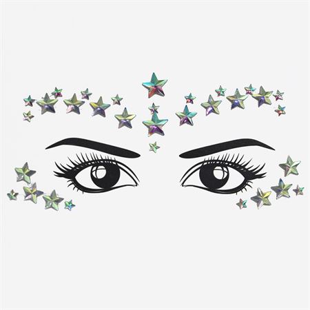 Face Jewels - Ansigtssmykker med rhinsten/diamanter (YT-51)