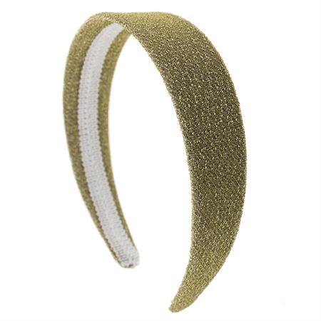 SOHO Glitter Hårbøjle - Guld (U)