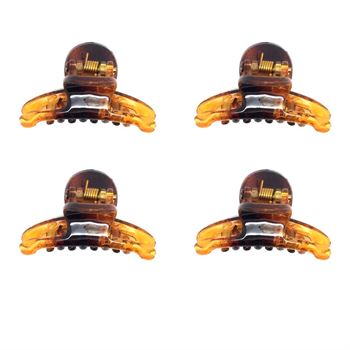 Soho® Mini Tortoise Hårklemmer - 4 stk 