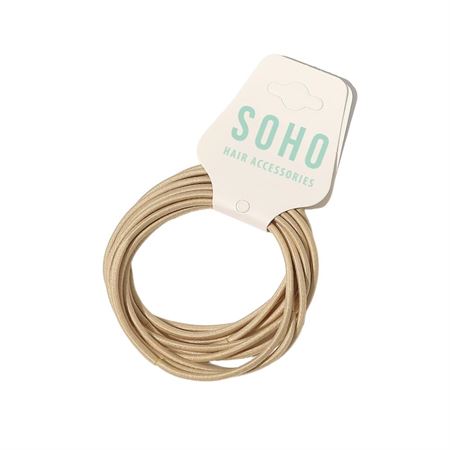 SOHO Ellie Hårelastik - Beige