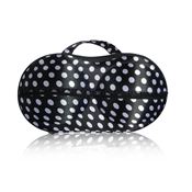 BH taske til opbevaring - Sort med hvide dots